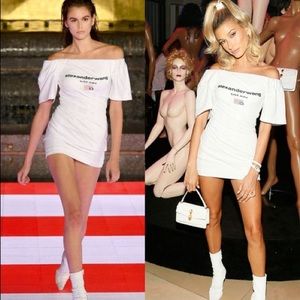 Alexander Wang Logo Mini Dress